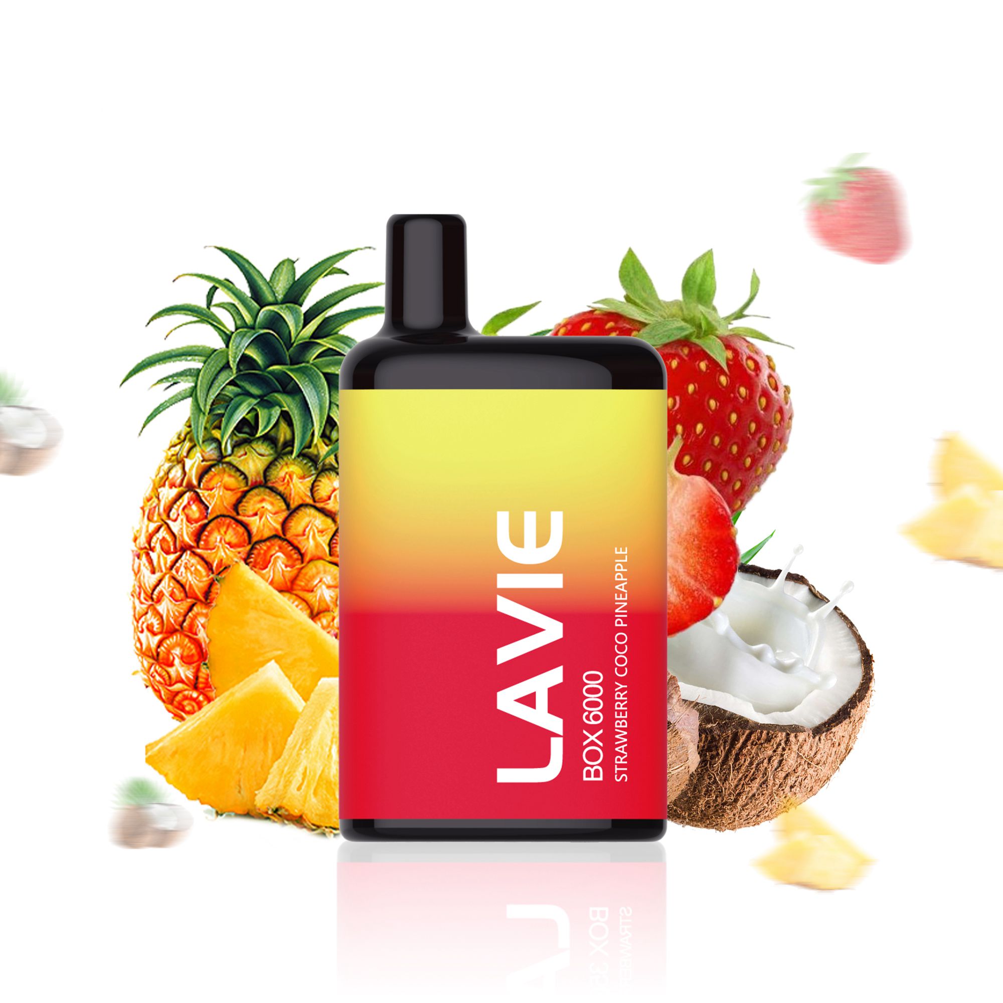 Lavie Box 6000 Strawberry coco pineapple